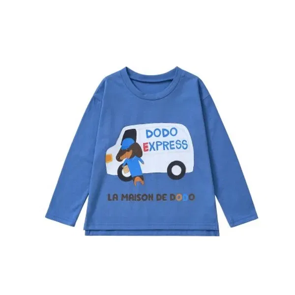 Футболка с принтом Dodo Express, La Maison De Dodo, French Blue