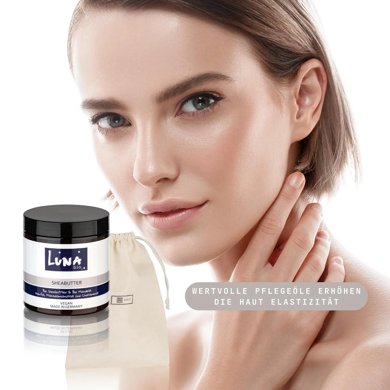 Масло для тела Organic Shea Butter Macadamia Nut Oil and Chia Seed Oil, 250 мл Luna Bio — фото 2