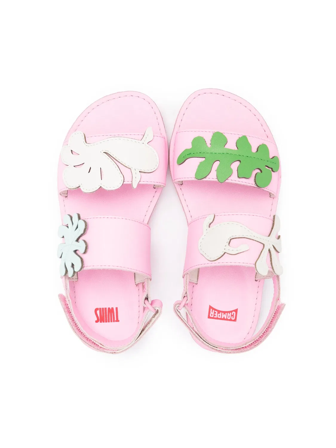Сандалии Miko Twins из кожи Camper, розовый — фото 2