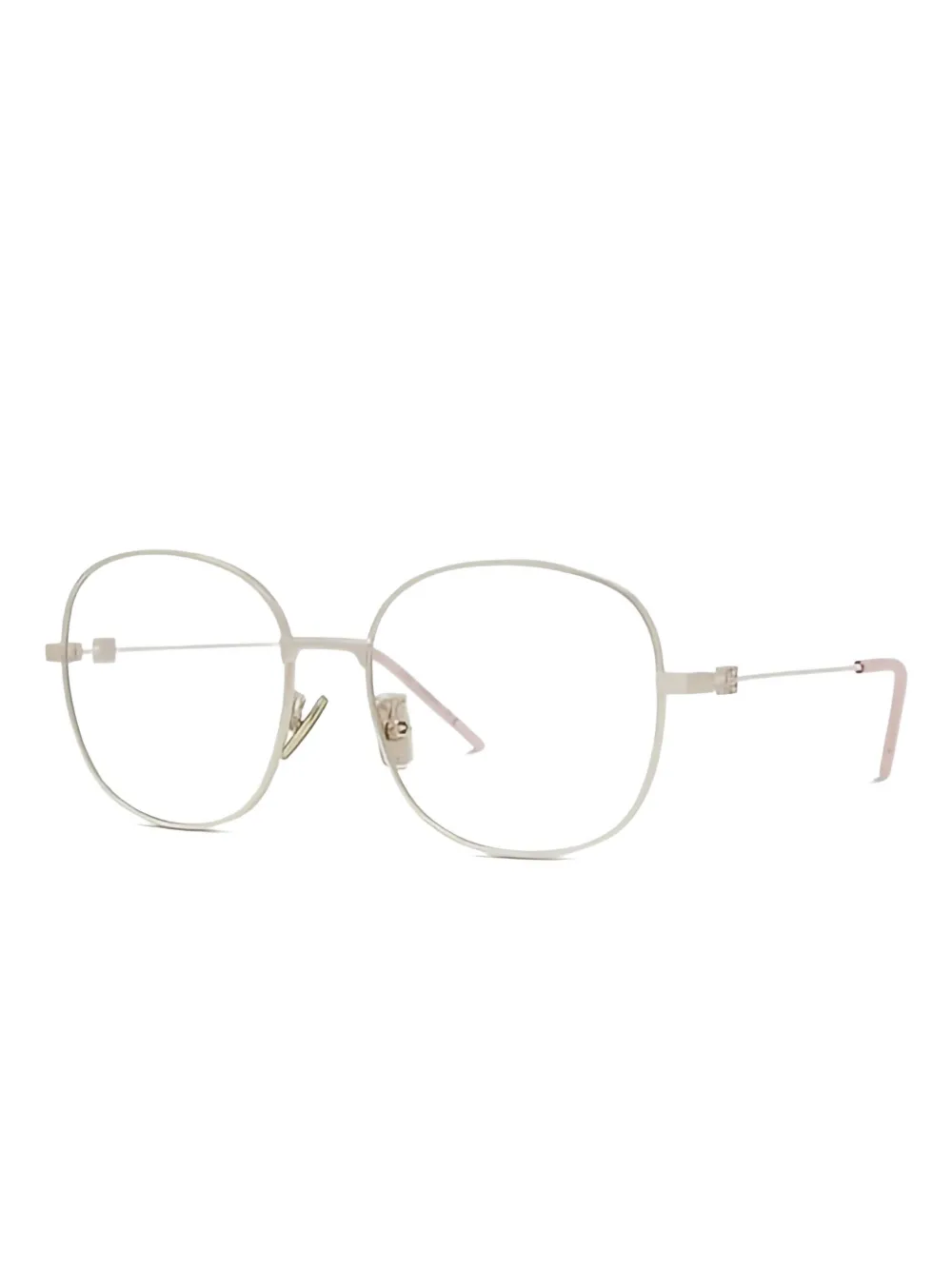 

Очки в овальной оправе Givenchy Eyewear, серебряный