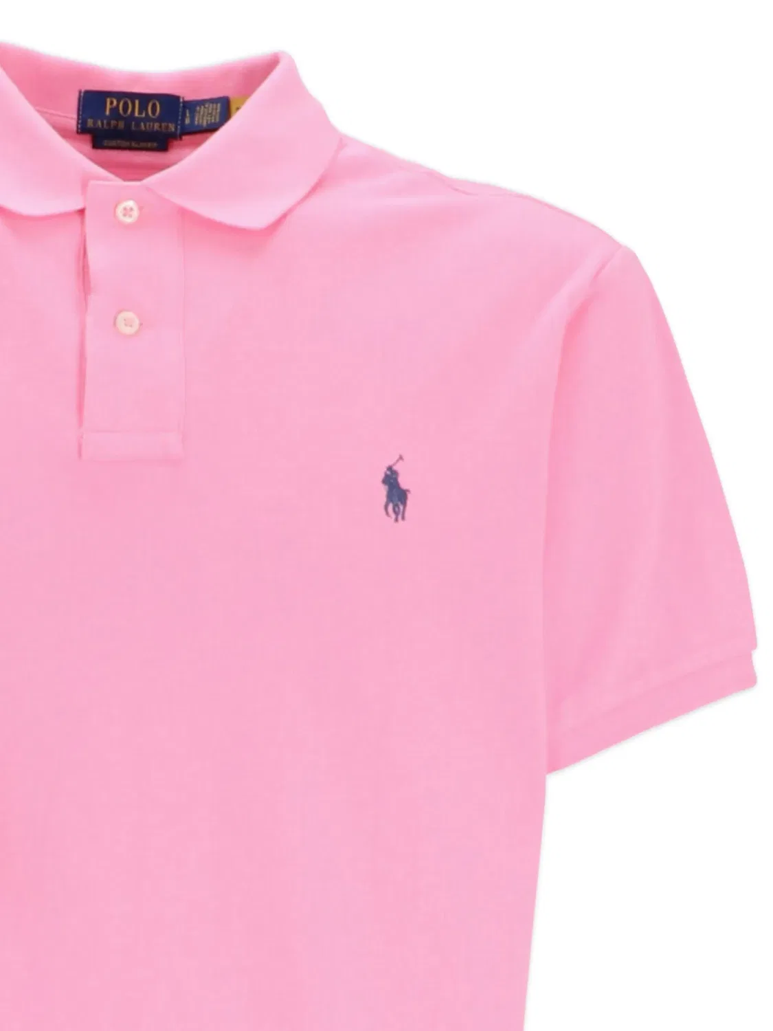 Поло с вышитым логотипом Pony Polo Ralph Lauren, розовый — фото 3