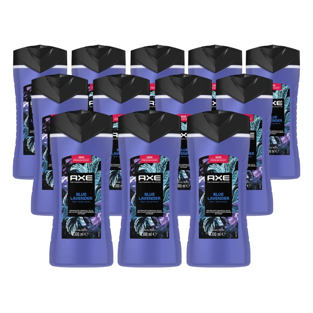 Гель для душа AXE Fine Fragrance Collection Blue Lavender, 6 x 300 мл