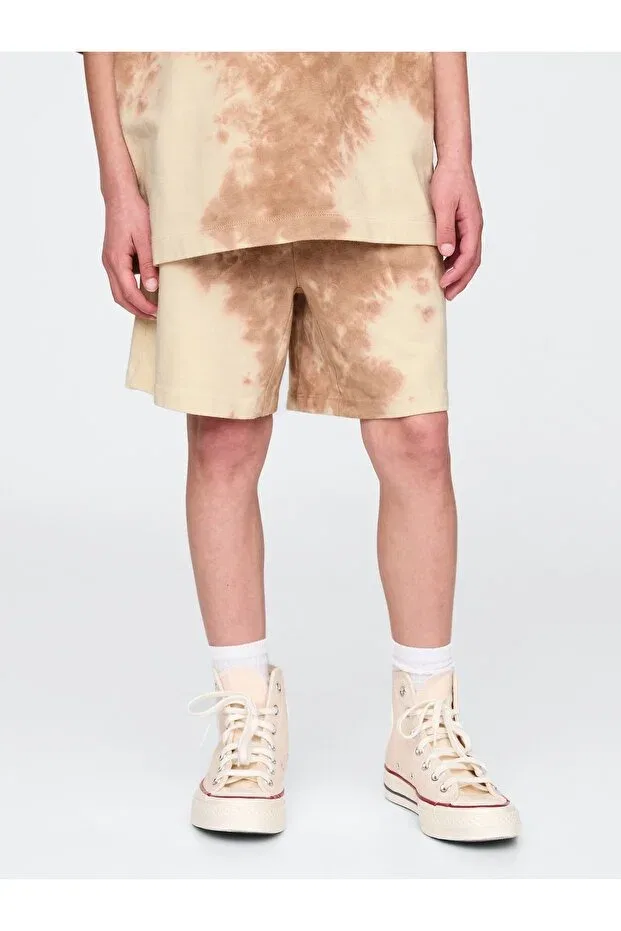 Детские шорты для мальчиков хлопковые Gap, Light Brown-006 — фото 4