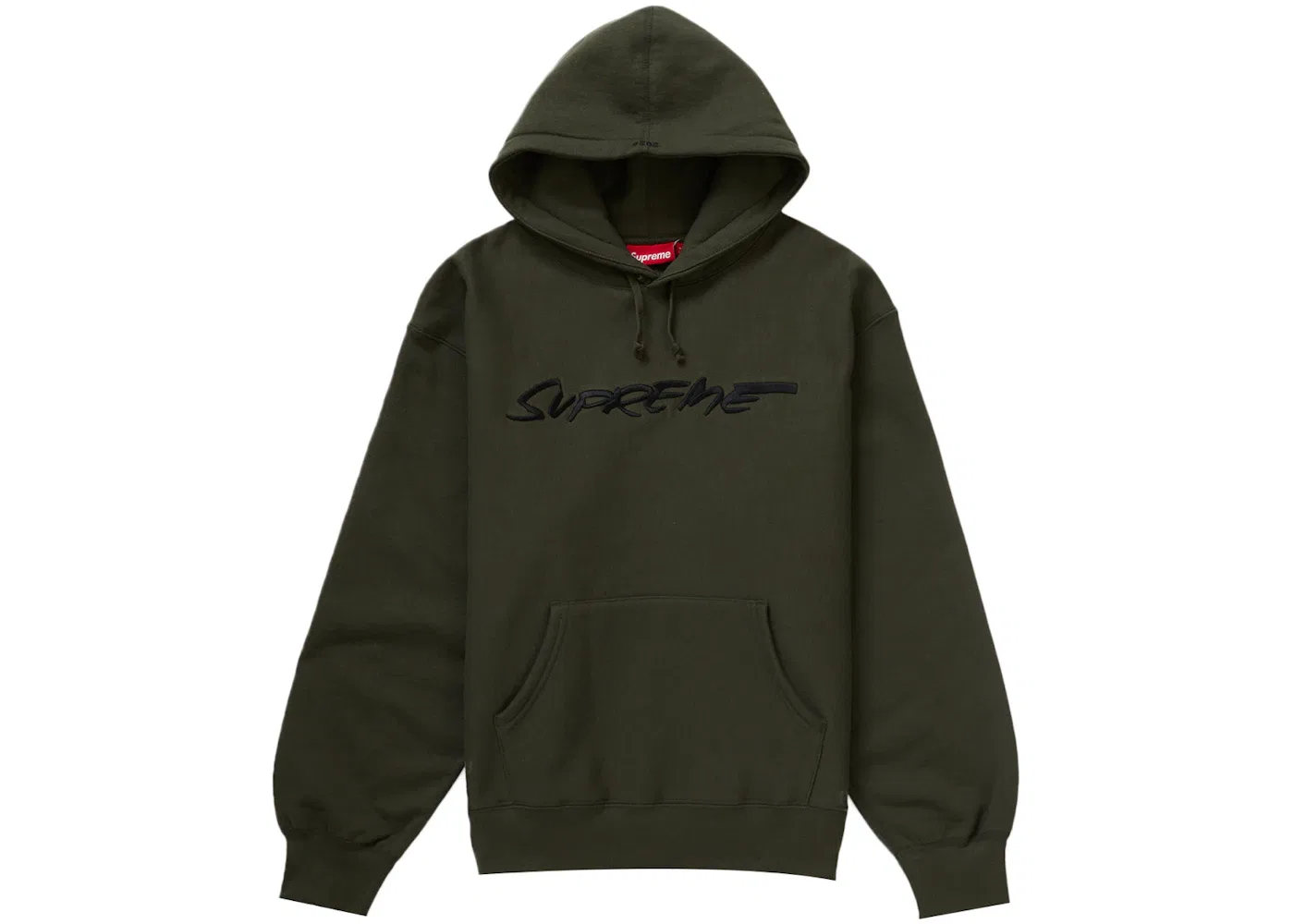 Мужская худи с капюшоном Supreme Sweatshirt, Dark Olive