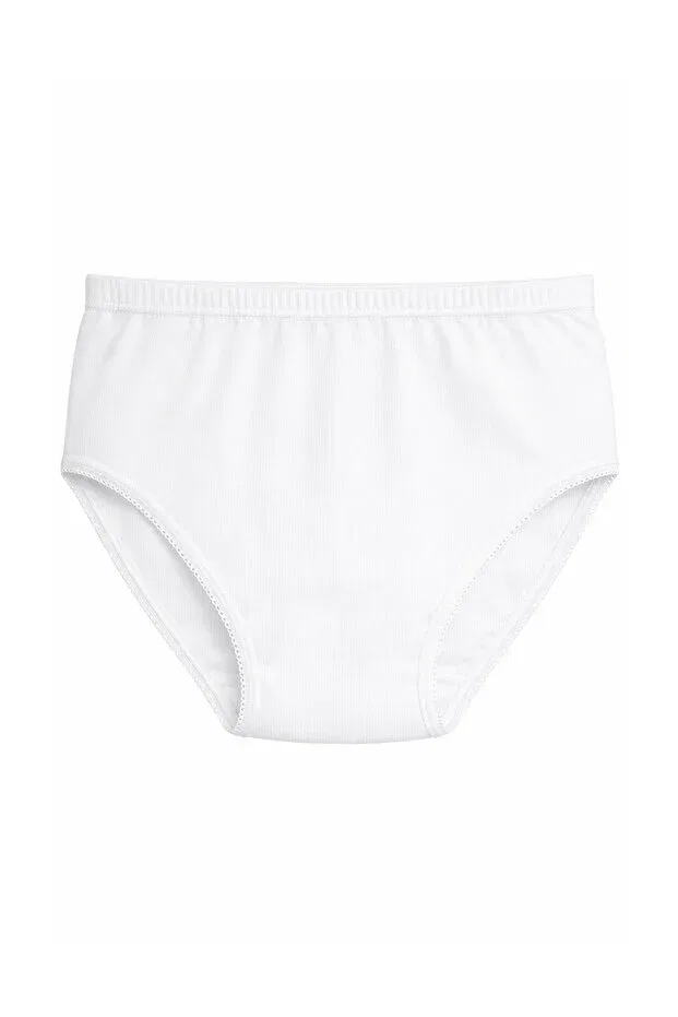 Детские трусы для девочек хлопковые Özkan Underwear, White — фото 4