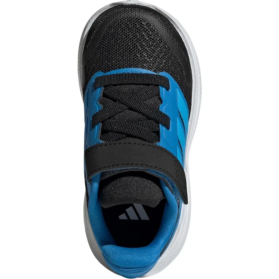 Детские кроссовки с шнуровкой Runfalcon 5 adidas, Черный — фото 3