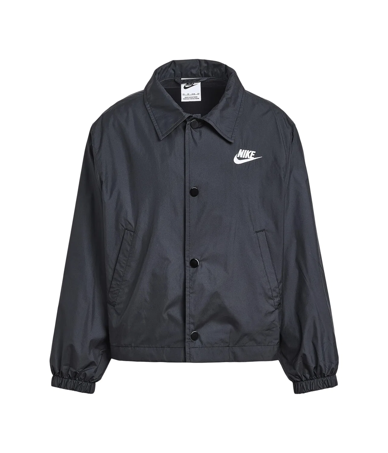 Куртка тренерская Sportswear Club Repel Coaches' Jacket (для маленьких и больших детей) Nike Kids, Black/White