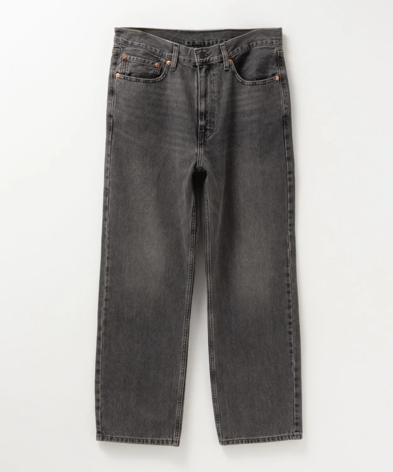 Мужские джинсы свободного прямого кроя 565 Loose Straight Levi's, Black — фото 4