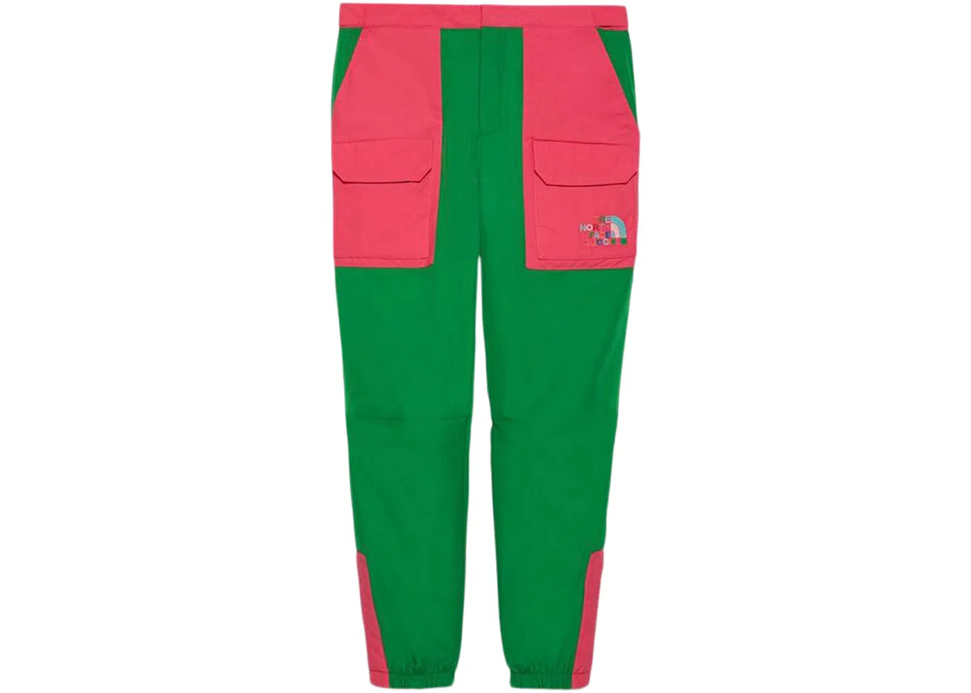 Мужские брюки с принтом Trousers Gucci, Green Pink