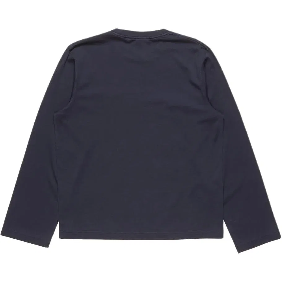 Футболка унисекс с круглым вырезом Acne Studios, Dark Navy Blue — фото 3