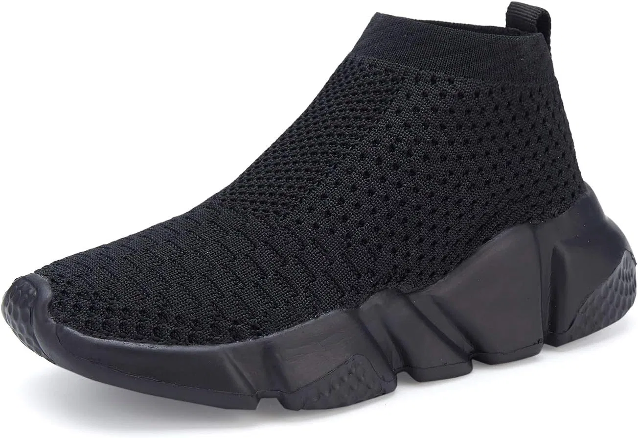 Детские дышащие кроссовки с высоким верхом Casbeam, Deep-Ablack