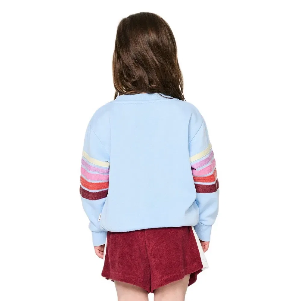 Детский свитшот для девочек из флиса Surf Revival Rip curl, Blue — фото 2