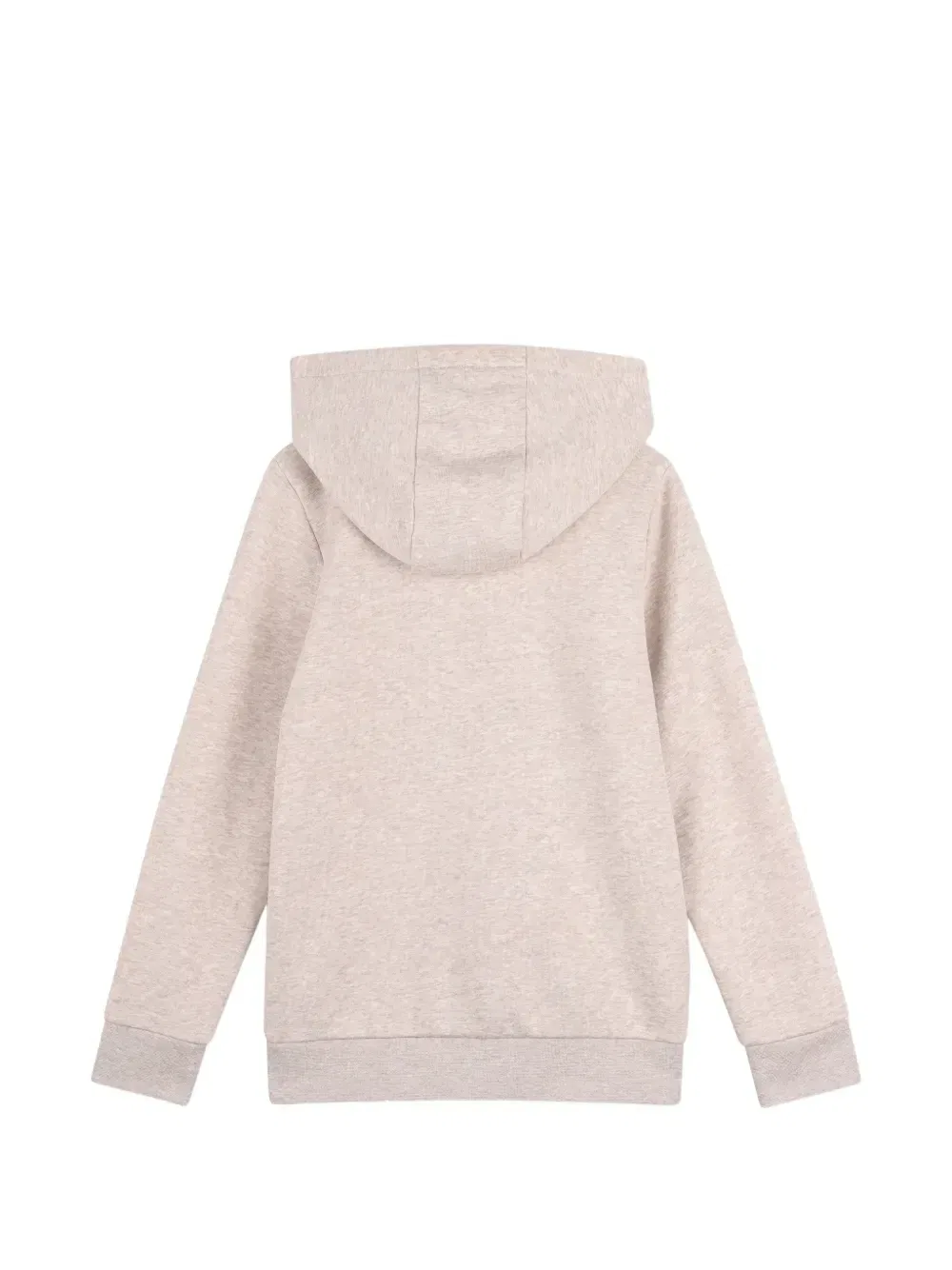 Худи на молнии с нашивкой-логотипом Boss Kidswear, бежевый — фото 2