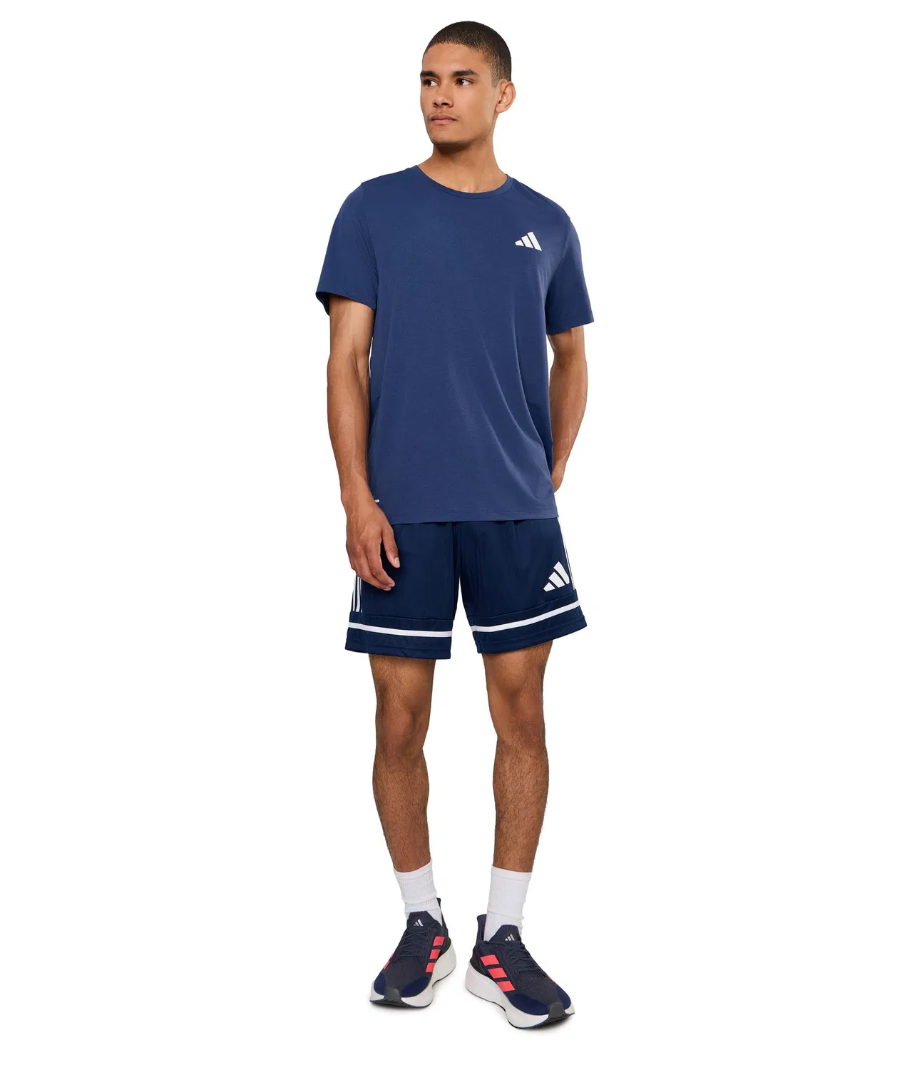 Шорты Squadra 25 Adidas, Team Navy Blue/Team Navy Blue/White — фото 2