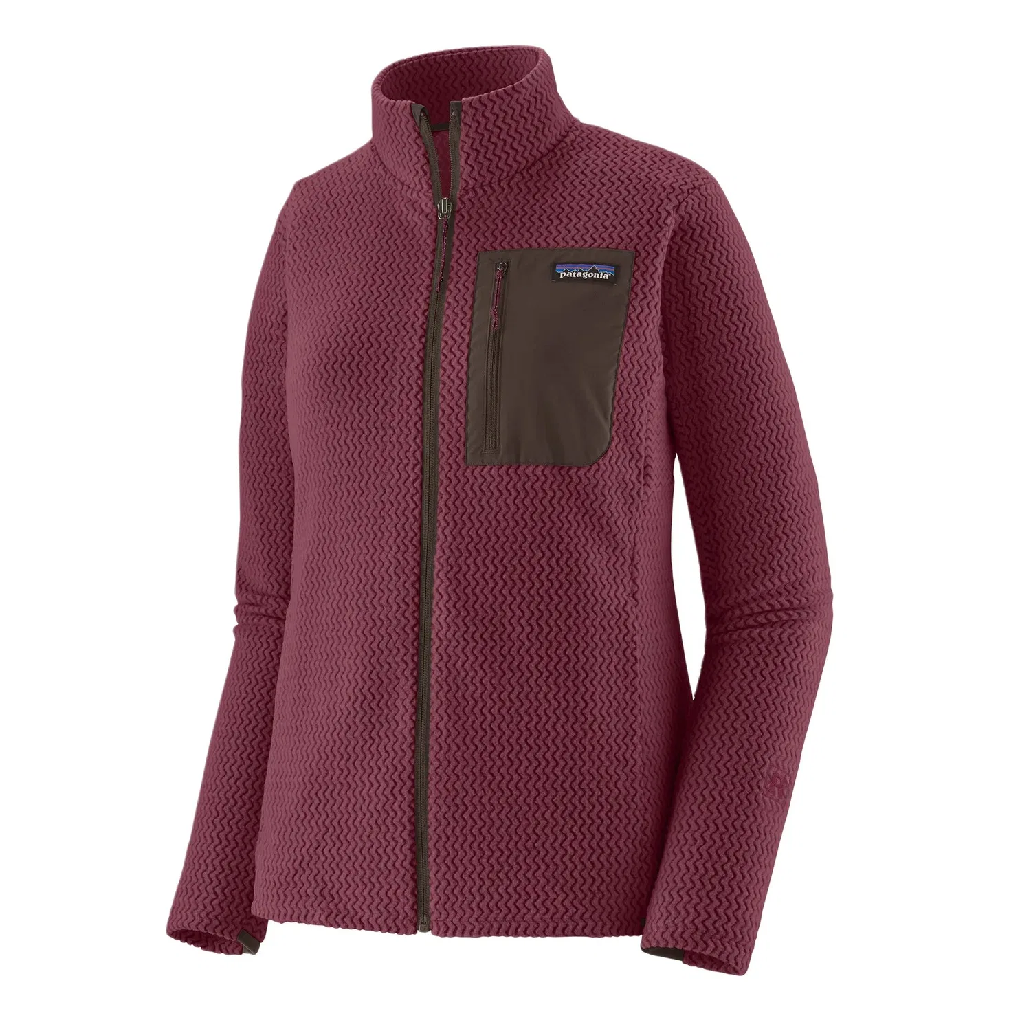 Женское флисовое худи Patagonia R1 Air, Berry Fig/BYFG