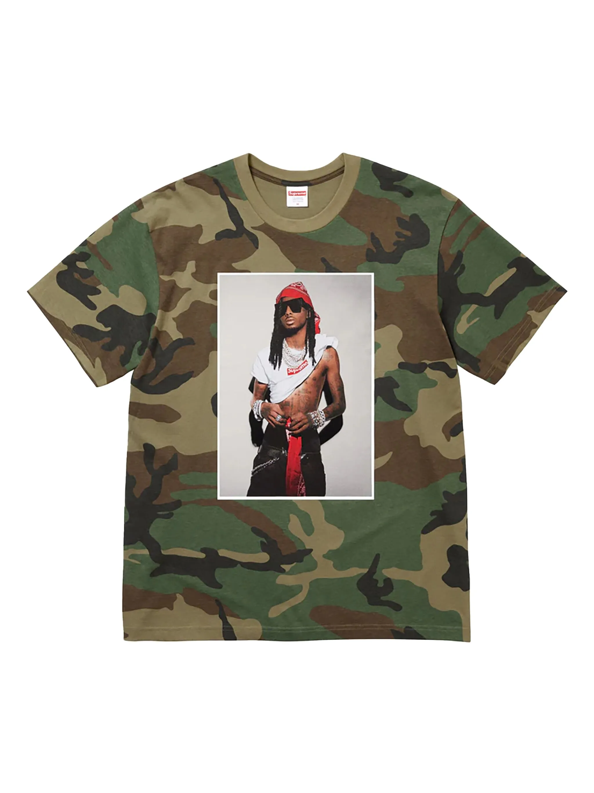 

Футболка Stadium Playboi Carti Camo Supreme, зеленый