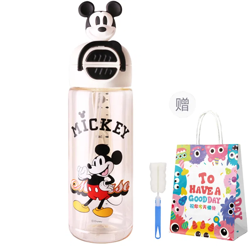 Детская кружка с принтом Mickey Mouse, 580 мл, Disney, Mickey Mouse+Shopping Bag+Cup Cleaning Brush