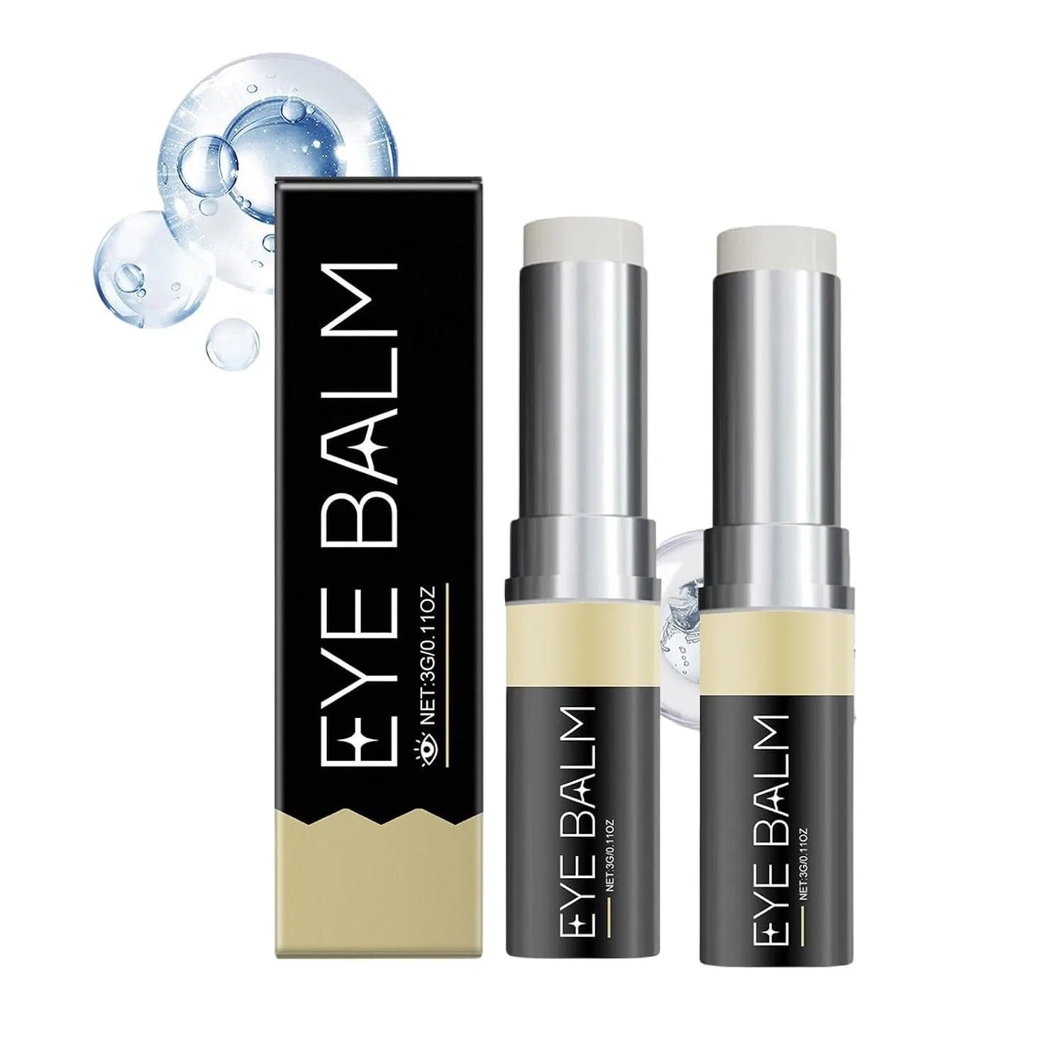 Крем для глаз Eye Balm Pen, Turmeric, JIAOY, 2 шт., 3 г