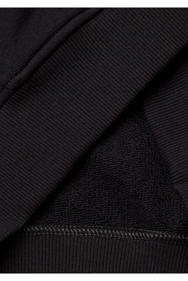 Детское худи для мальчиков с принтом United Colors Of Benetton, Black — фото 3