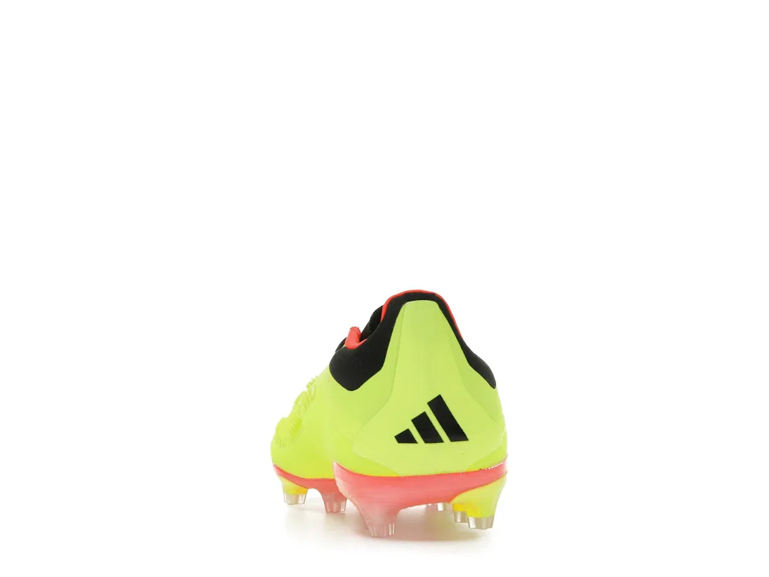 Детские бутсы Predator 24 Elite FG Adidas, Team Solar Yellow 2 Core Black Solar Red — фото 4