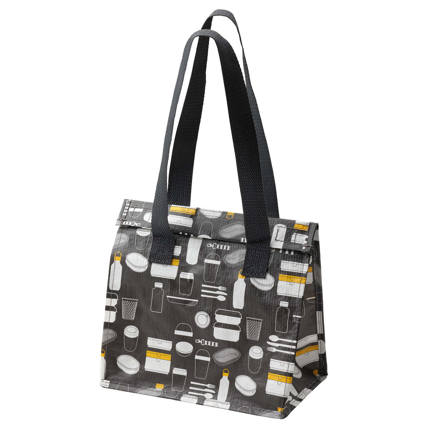 

Сумка для завтраков Ikea Fladdrig 25x16x27 см, серый