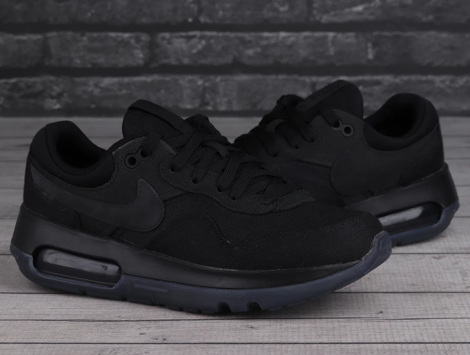 Детские кроссовки с принтом Air Max Nike, Schwarz — фото 2