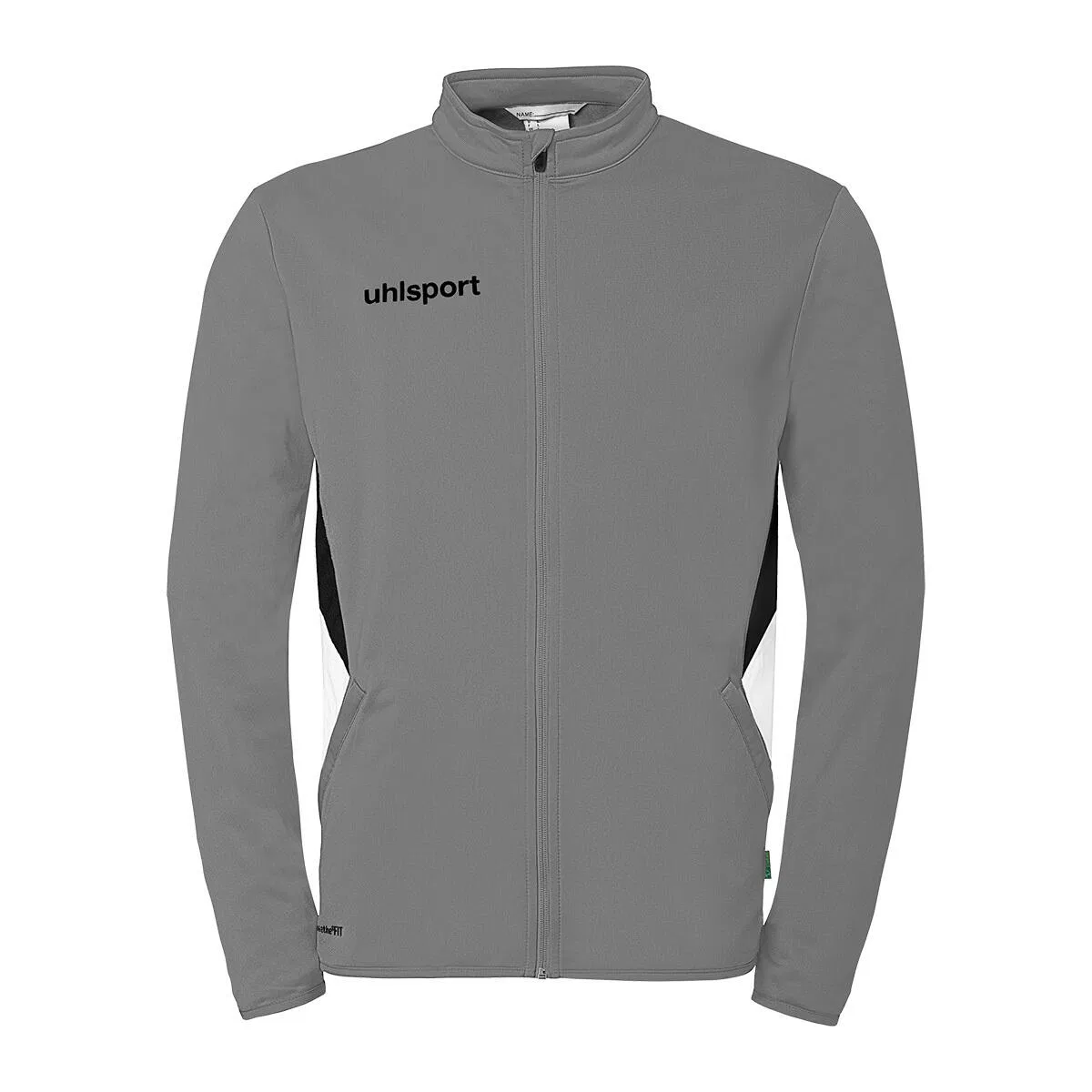 Детская тренировочная куртка Equipe 29 Classic Uhlsport, Granitgrau / Weiss / Schwarz