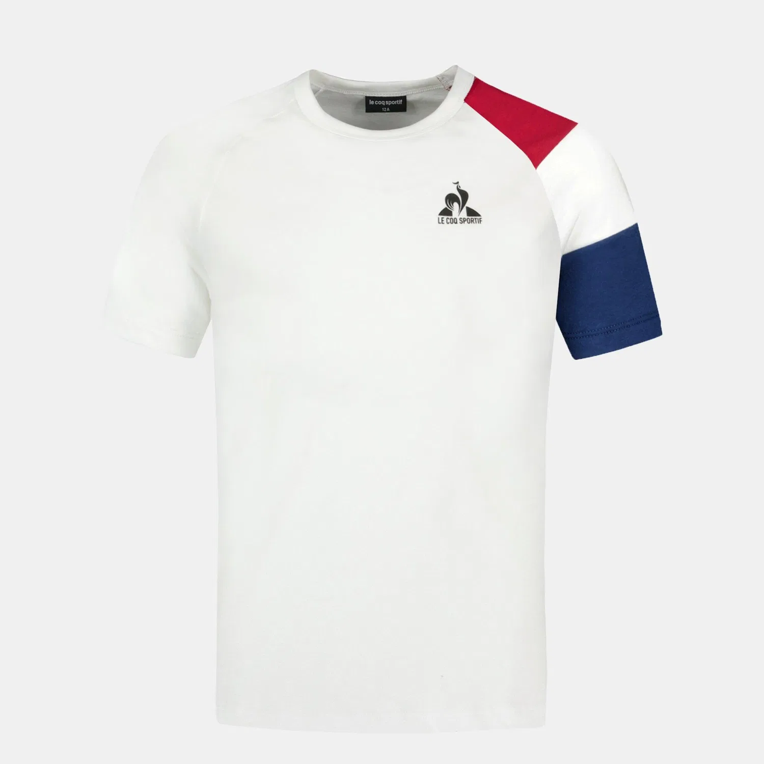 Детская футболка с логотипом Le Coq Sportif N°1, Цвет Weiss Rot — фото 4