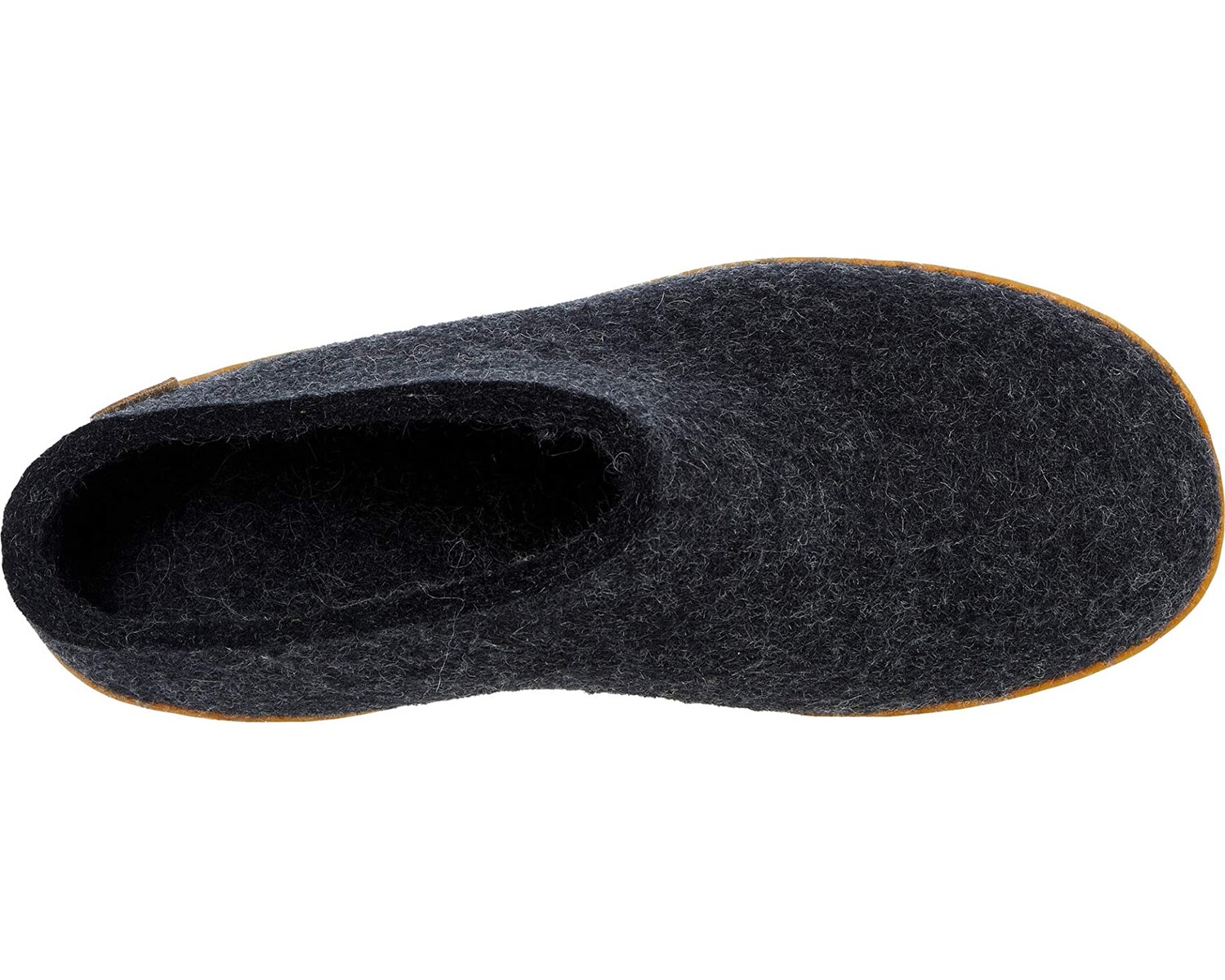 

Слипперы Wool Slip-On Rubber Outsole Glerups, древесно-угольный