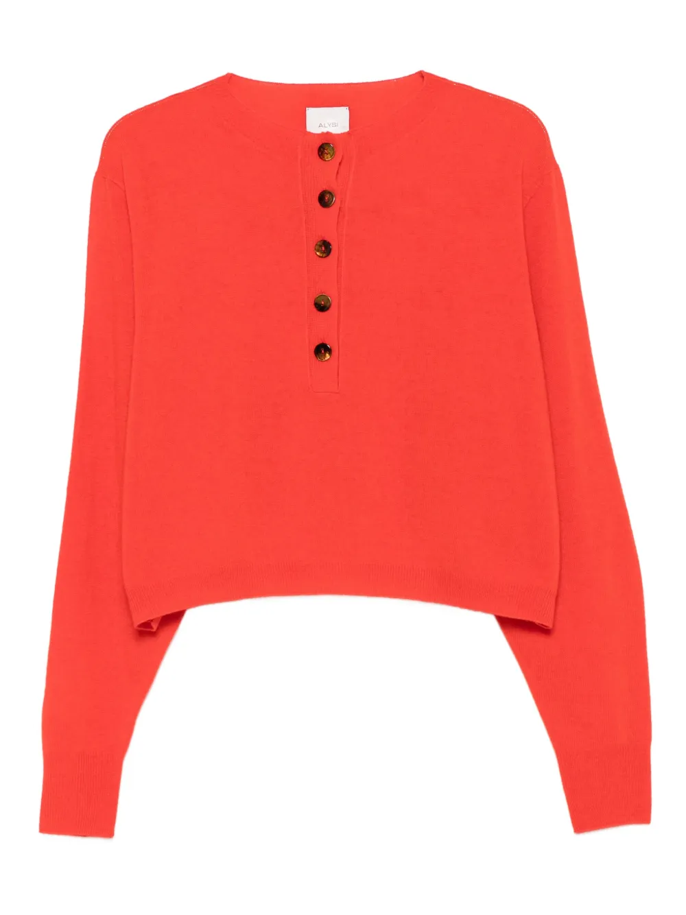 

Свитер на пуговицах Alysi, красный