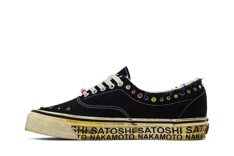 Кроссовки Satoshi Nakamoto x Vans Era 95, черный — фото 3