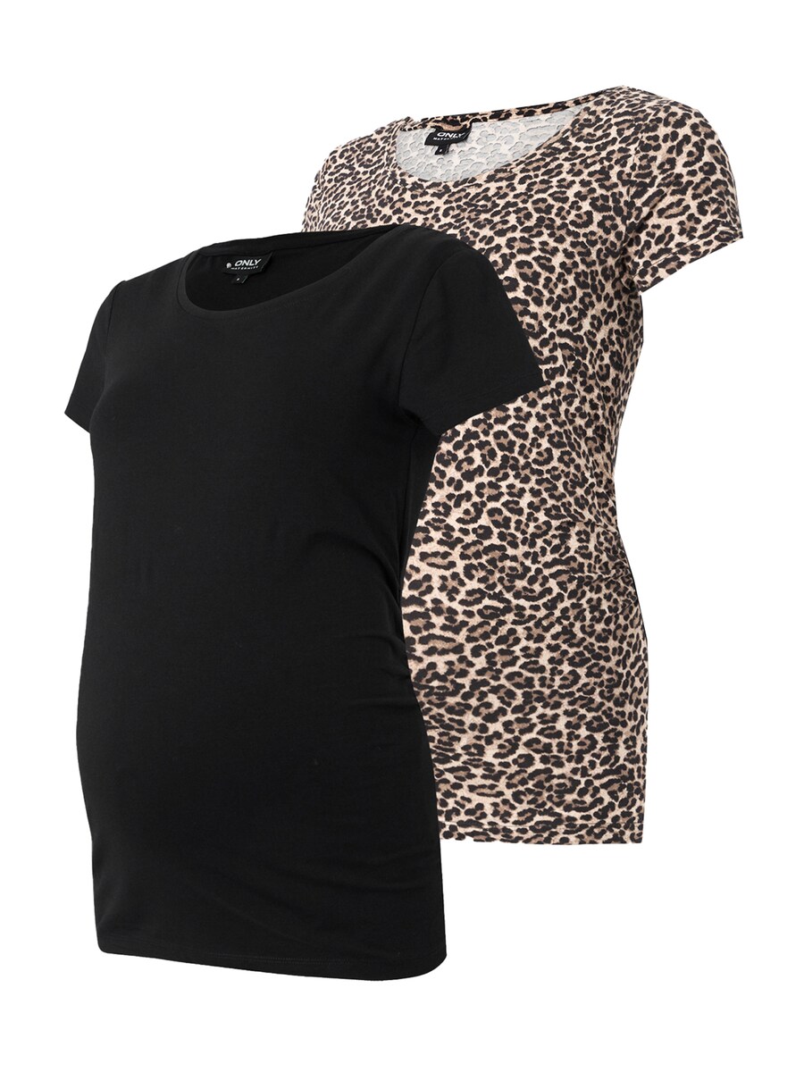 

Рубашка Only Maternity OLMLOVELY, светло-бежевый/черный