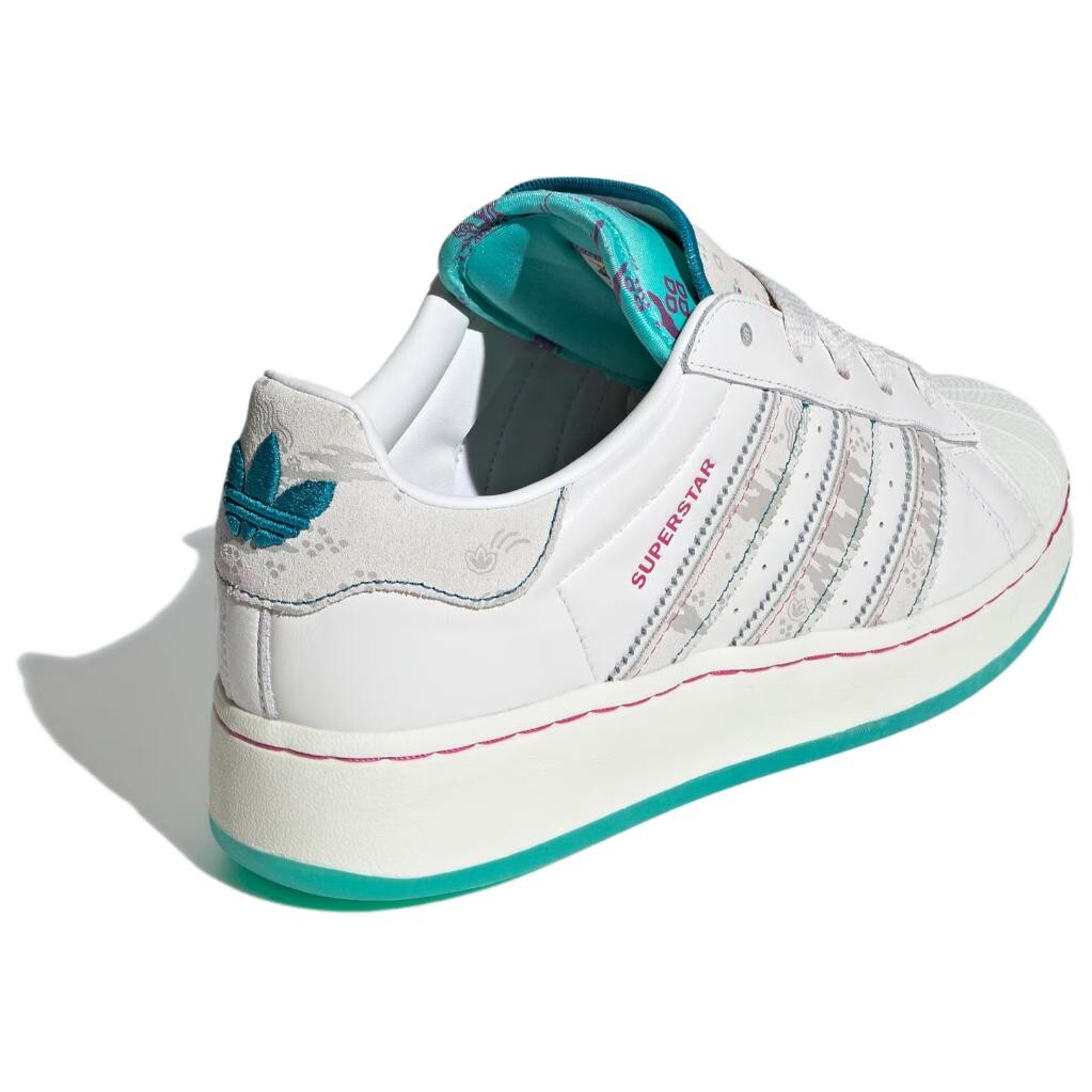 Adidas originals Superstar Обувь для скейтбординга унисекс, Gray — фото 4