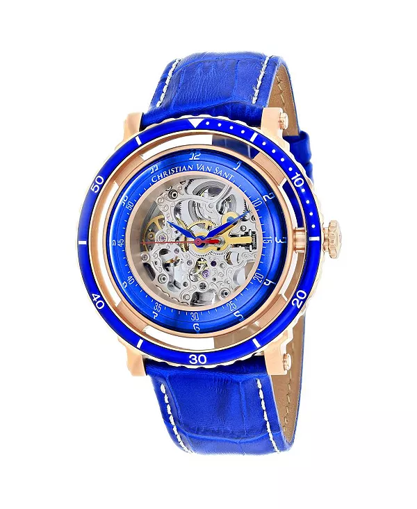 

Мужские часы с куполообразным серебряным циферблатом - cv0742 Christian Van Sant, silver