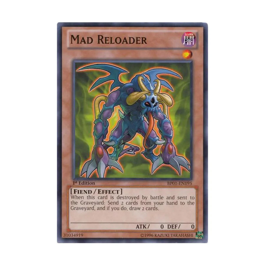 

CCG Безумный перезарядчик (Редкий звездолет), Yu-Gi-Oh - Battle Pack 1 - Epic Dawn - Singles
