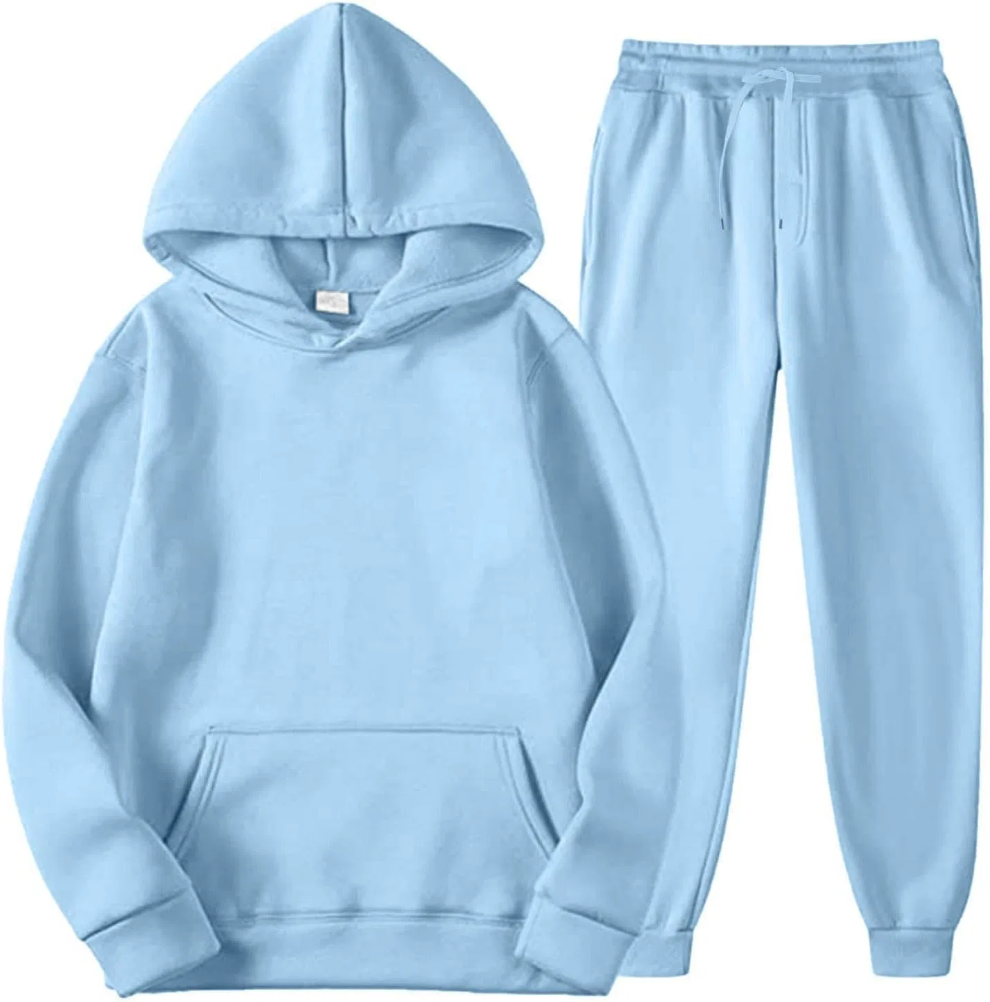 Спортивный костюм из флиса для девочек, 2 предмета, Light Blue — фото 2