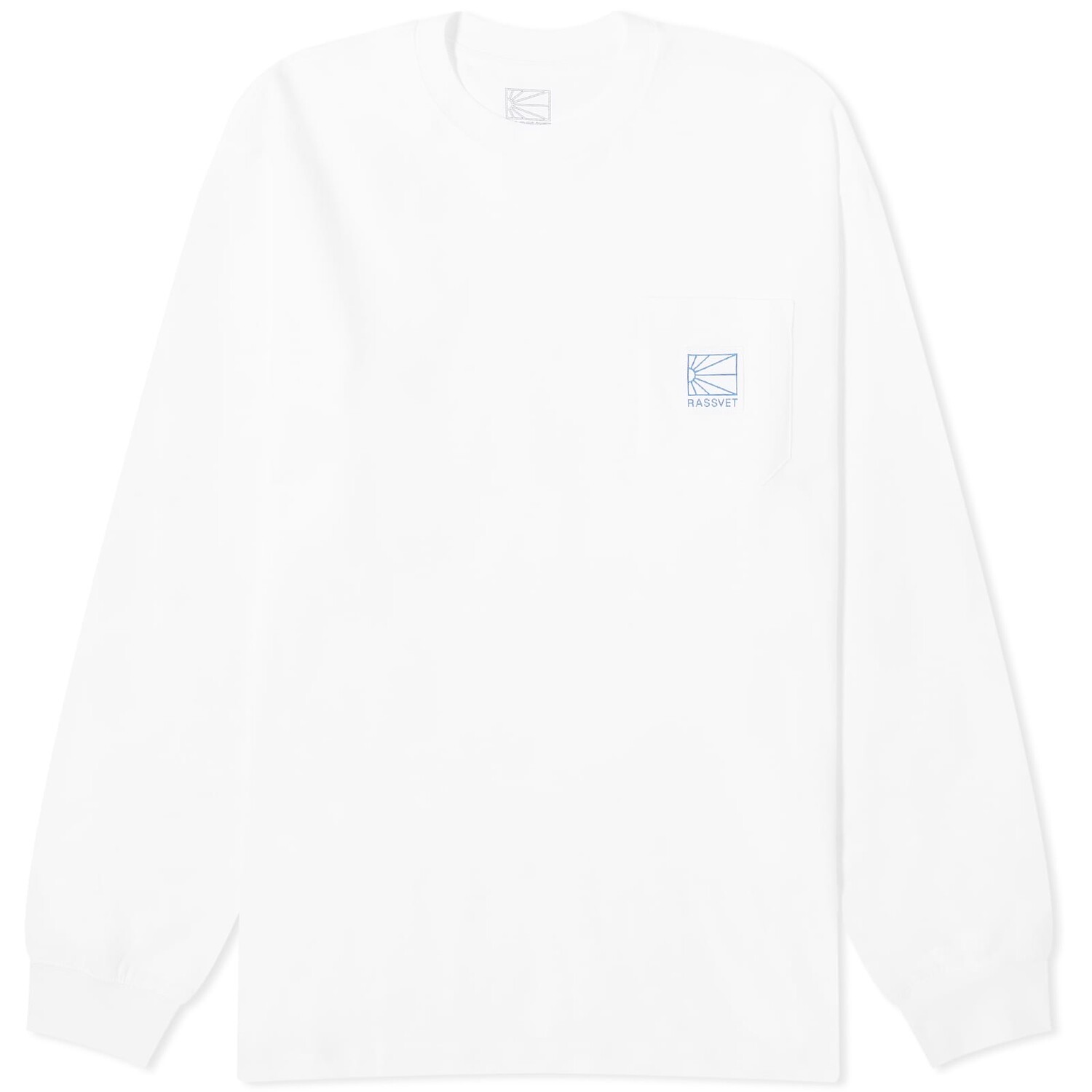 

Лонгслив Rassvet Pocket Tag Long Sleeve T-Shirt, белый