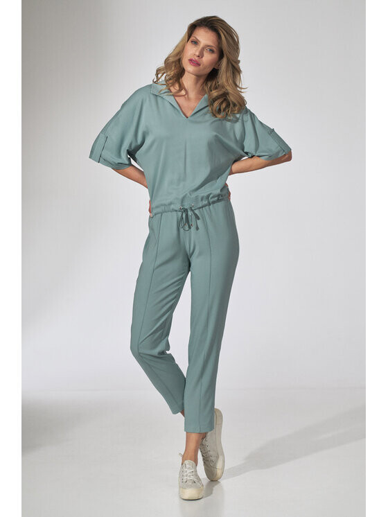 

Женские брюки regular fit Figlfigl, зеленый