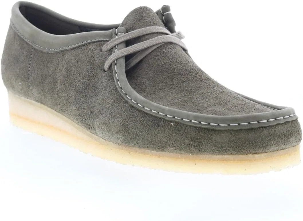 Мужские туфли Clarks Wallabee, 2-Light Khaki Suede