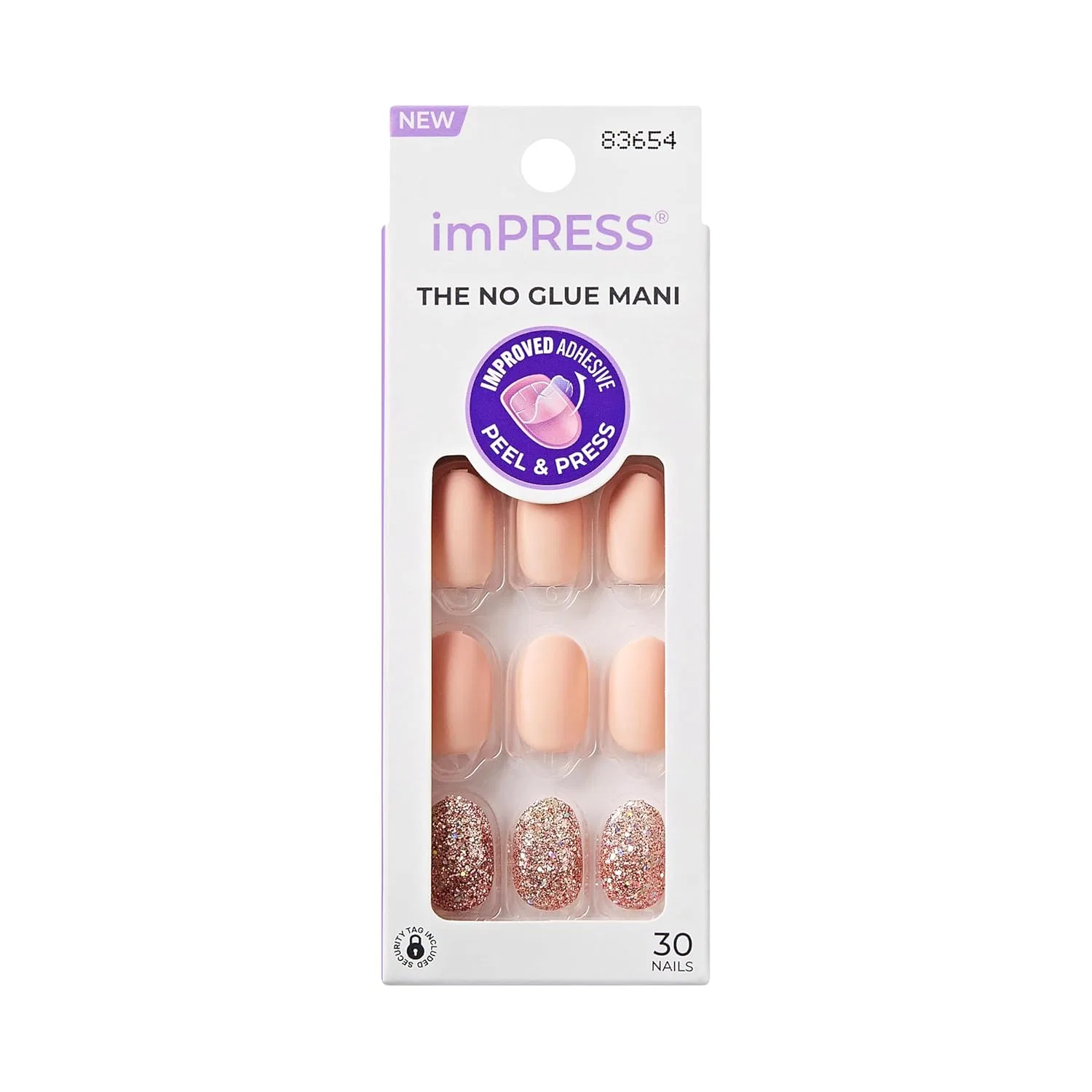 Накладные ногти KISS imPRESS Press-on Manicure «Evanesce» Impress