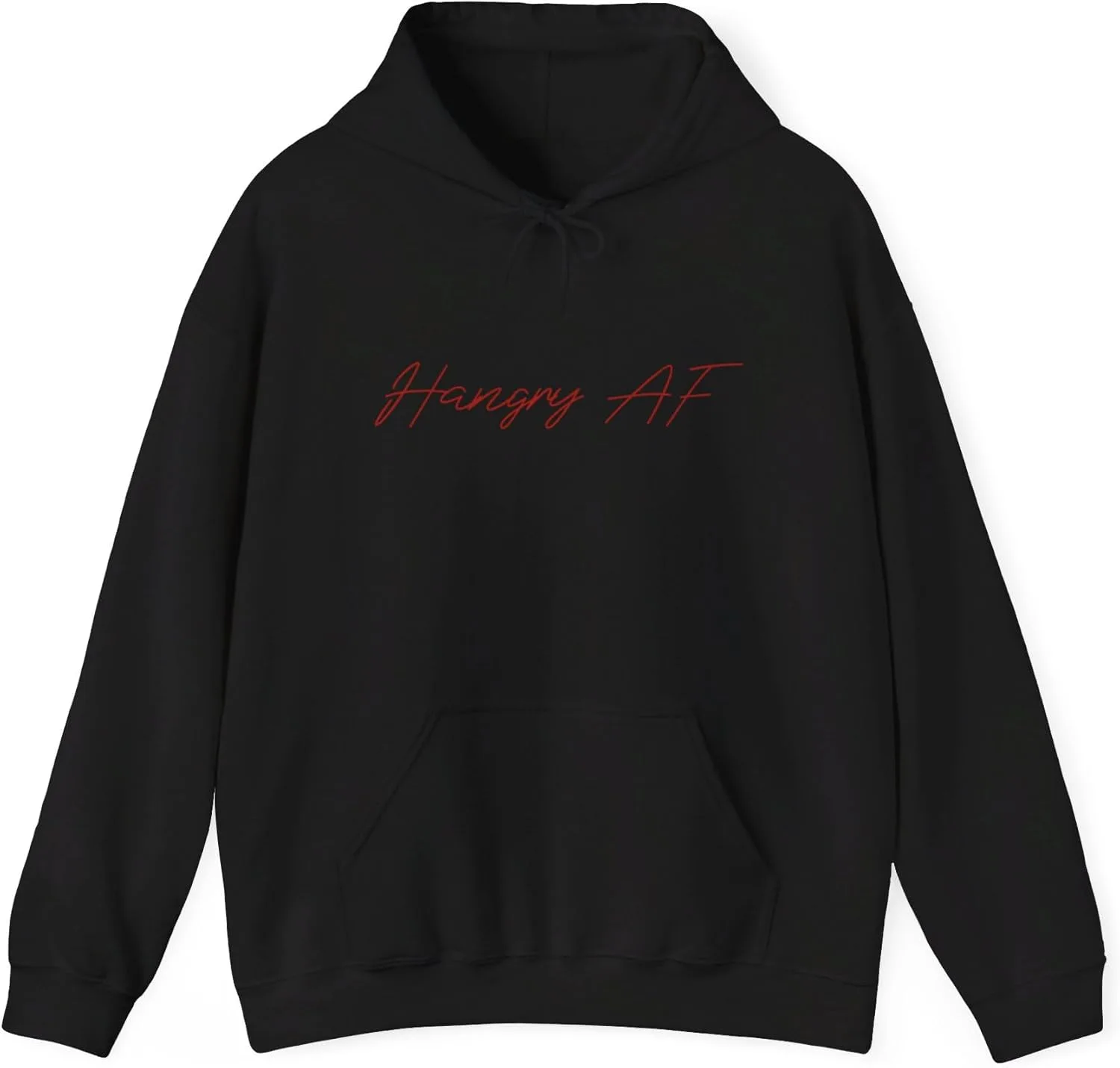 Худи Hangry AF Unisex GENERIC, черный
