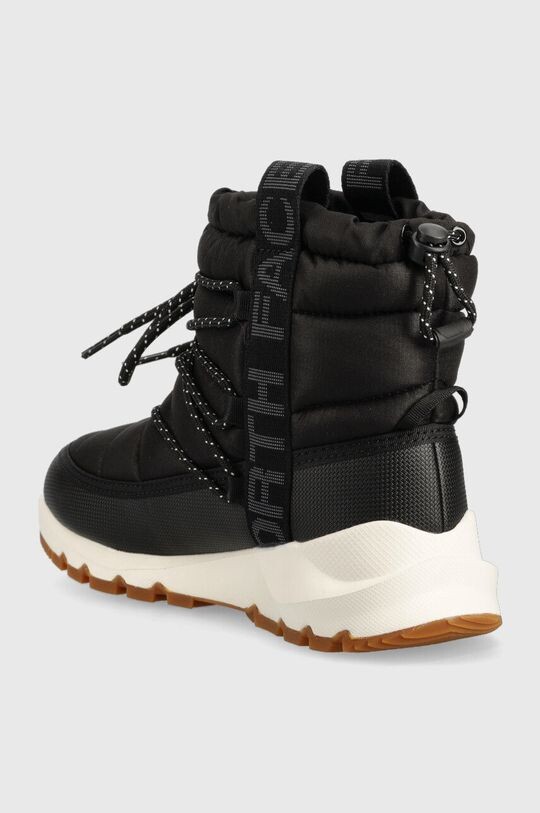 Женские зимние ботинки The North Face THERMOBALL WP стеганые водонепроницаемые, черный — фото 3
