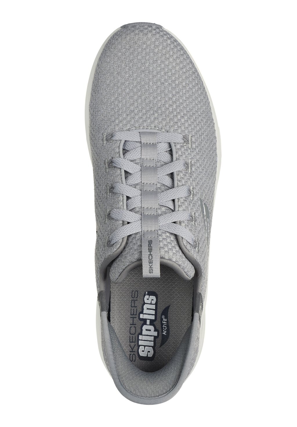 Низкие кеды Arch Fit Look Ahead Skechers Sport, серые — фото 2
