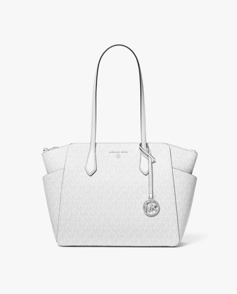 

Сумка через плечо Marilyn с логотипом Michael Michael Kors, светло-серый