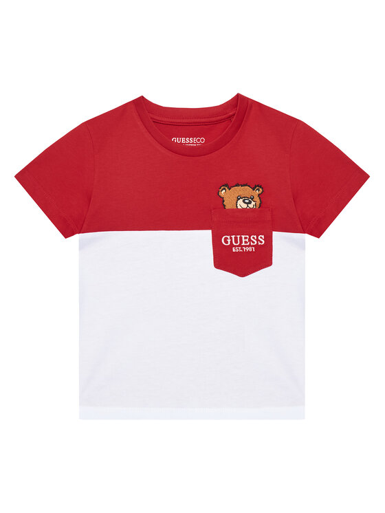 

Футболка regular fit N5YI11 K8HM4 Guess, красный
