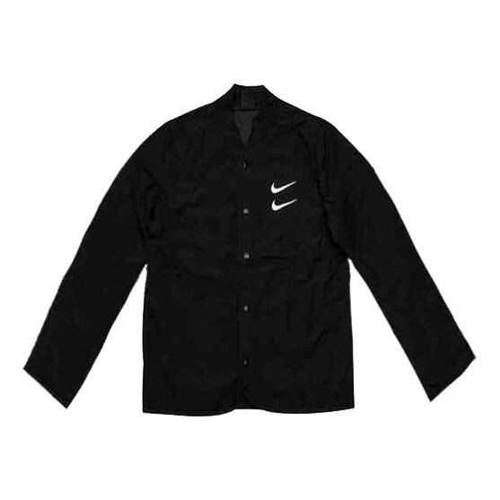

Куртка Nike Sportswear Double Swoosh Jacket Men Black, черный