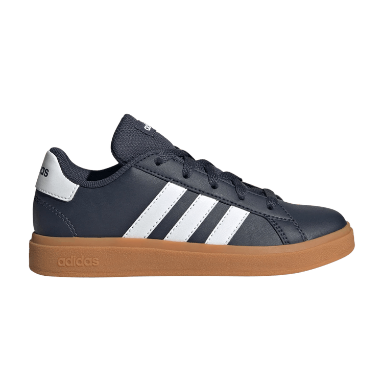 

Кроссовки adidas Grand Court Lace-Up K 'Shadow Navy White Gum', синий