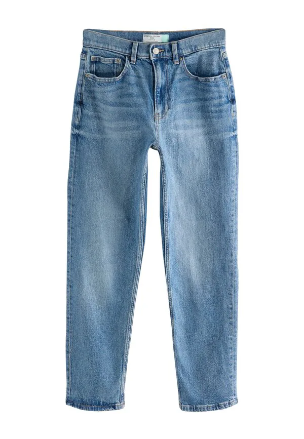 Удобные джинсы-сигареты с высоким кроем Next, Mid Blue Denim