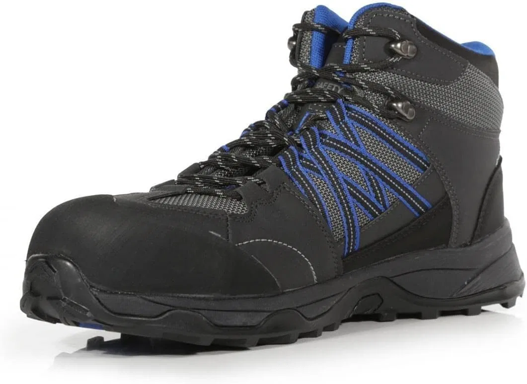 Ботинки Regatta Herren Professional Men's Claystone Safety Hiker Sicherheitsstiefel, Briar Oxblue — фото 3