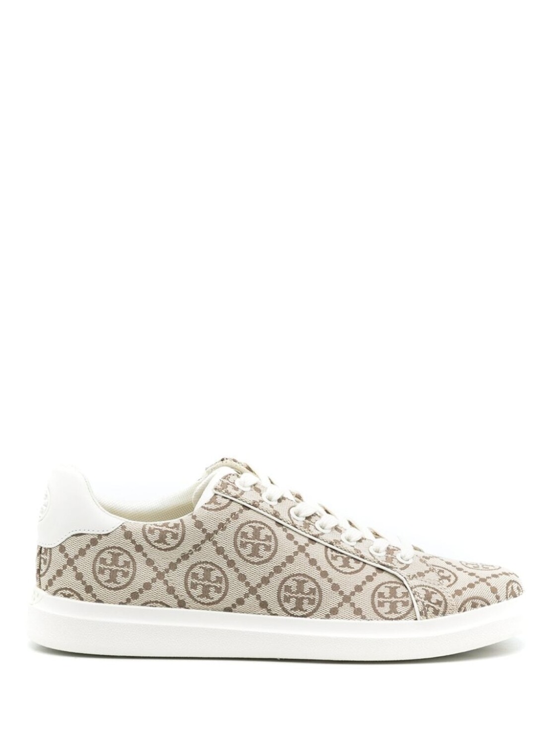 

Tory Burch кроссовки с монограммой, нейтральный цвет
